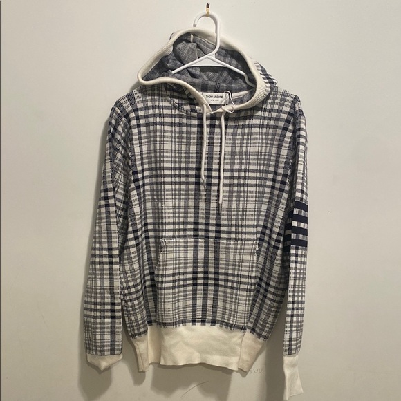 Thom Browne plaid Hoodie - Picture 1 of 7